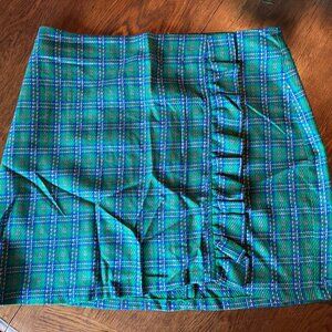 Top Shop Plaid Skirt